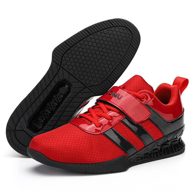 Kniebeugeschuhe Herren Indoor Fitness Bodybuilding Trainingsschuhe Gewichtshebende Kreuzheben Schuhe Kraft Gewichtheben Bankdrücken Schuhe Indoor Sport sh