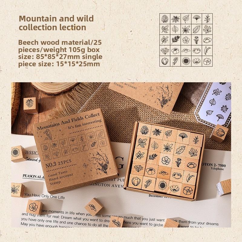Wooden Childrens Weather Seal Set For Kids Craft And School Projects