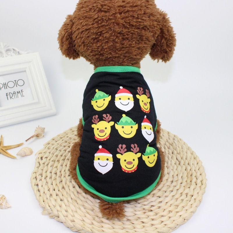 Gemütliche Weihnachts-Haustierkleidung Hunde Weihnachtsmann Pullover Shirt für entzückende Welpen und Katzen