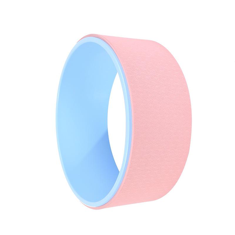 TPE Yoga Wheel for Women: Enhance Back Flexibility and Beautiful Shoulders – Ideal for Beginner Pilates and Lumbar Extension.