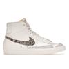 Zapatillas Blazer Mid 77 SE Piel de Serpiente para Mujer Crema Vela Beige Partícula DA8736-100