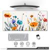 Carpet Gamer Mouse Pads Flowers Design Desk Mat Large Anime nonSlip rubber base gamer pc Keyboard Gamer mat Mouse Padss