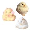 Cheese Hamster Squeeze Toy Anxiety Relief Slow Rising Yellow Chick Pinch Sensory Toy Stress Ball Fidget Toy Party Favors