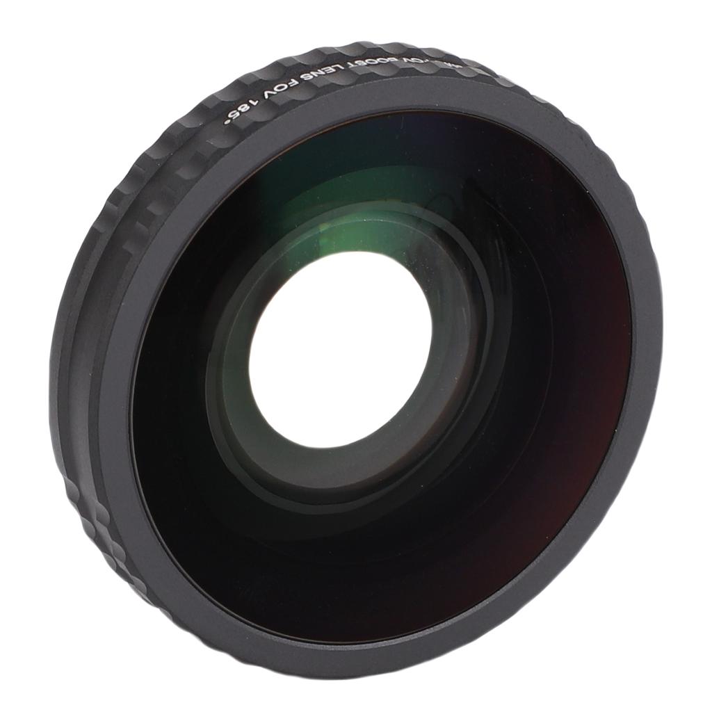 Wide Angle Lens Fit for Osmo Action 5 Pro 180 Degrees  Ultra Wide View Double Layer Coating Scratch Proof Camera Front