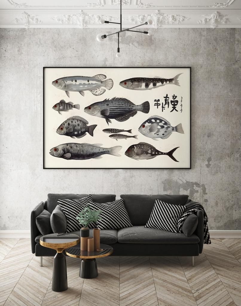 Poster Fish Little Fish