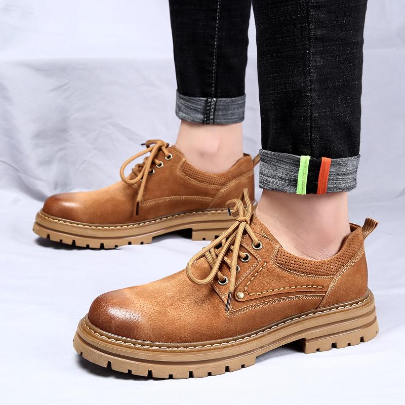 Fashion Hot selling Trendy men's new leather shoes Luxury Adolescent adult leisure dressing styles outdoor party walking men's shoes