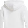 Polo Ralph Lauren Hoodie Triple Pony Embroidery Cotton Blend Fleece Solid Color Long Sleeve Pullover Kids hoodies White 323A95741-002