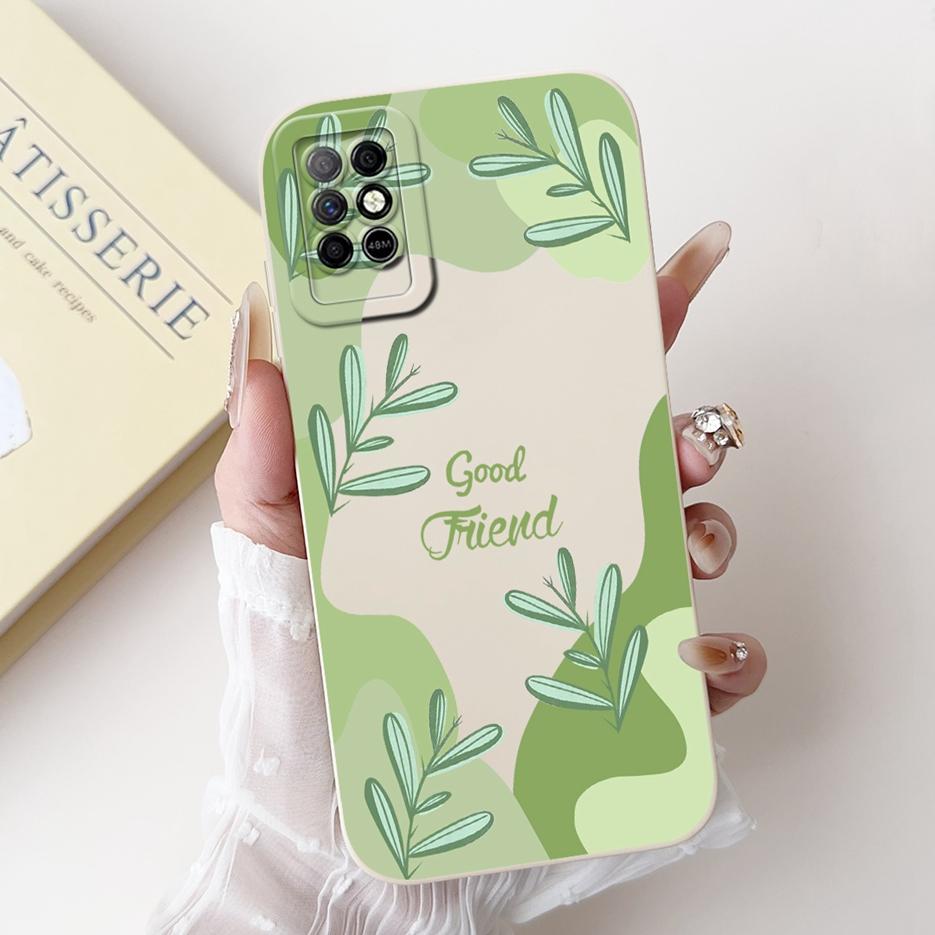 Für Infinix Note 8i Hülle X683 X683B Luxus Kunst Bemalte Abdeckung Weiche TPU Handyhülle Für Infinix Note 8 X692 Note8 Note8i Rückseite