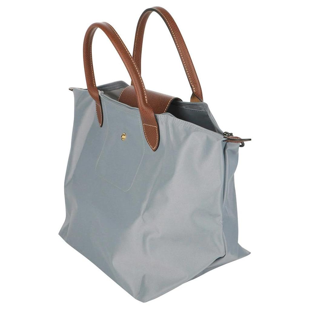 Longchamp Le Pliage Origina 30 Short Handle Button Zipper Closure Nylon Canvas With Leather Trim Dumpling Tote Bag Medium Women tote bags 1623089P80