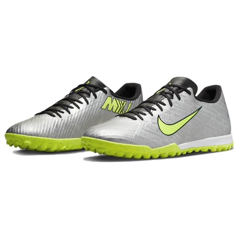 Nike Zoom Vapor 15 Academy Tf Turf 'Metallic Silver Volt' Sneakers casual FB8396-060