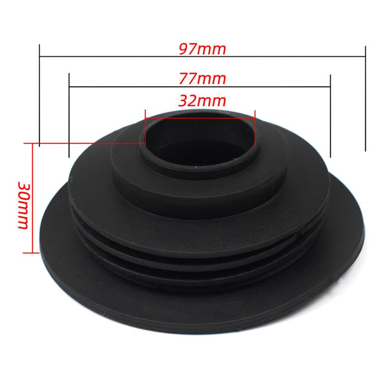 Soft Rubber Dust Cover For Car Auto Headlight Universal LED Light Seal Cap Car LED Headlight Bulb Waterproof Dust Cover One Size