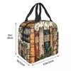 Borsa Termica Pranzo Floreale per Libri e Fiori per Donne Bambini Scatole per Alimenti a Prova di Perdite Borsa Termica Pranzo Borsa a Tote