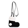 Simple Korean Style Suede Crossbody Bag LambWool Fluffy Lamb Fur Bag Purse Wallet Travel Plush Boot Bag Outdoor