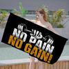 No Pain No Gain GYM Beach Towel Colorful Bath Towels For Girl Microfiber Quick Dry Sand Free Beach Yoga Spa Gym Pool