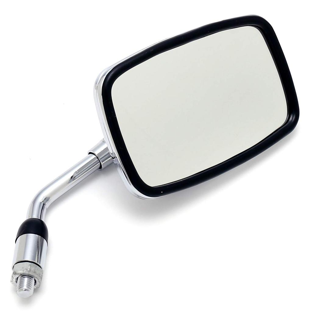 nakira CB400SF ZRX400 Nkr523 Super Easy to Slip Short Mirror Large Square 0.4 inch (10 mm) Positive Screws, Universal