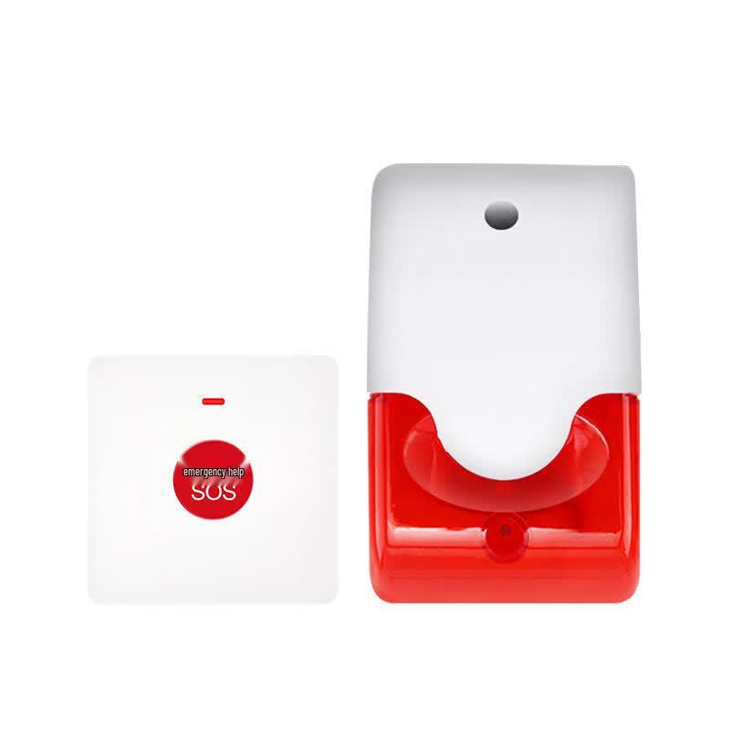 MDNG Accessible Restroom Emergency Call Button with Sound & Light Alarm CN plug (adapter included)