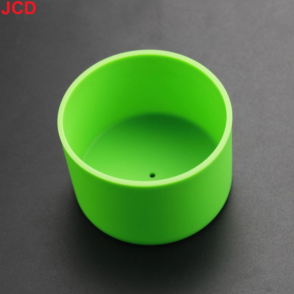 JCD 6cm Diameter Food Grade Silicone Sleeve For Glass Water BottleHeat Resistant Protective Anti-Slip Cup Silicone Belly Band