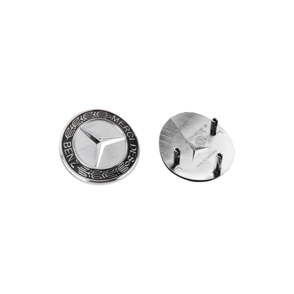 

Car Sticker 2025 Hot For Benz 42MM Original Car Curved Front Hood Badge Cover For Mercedes Benz AMG W108 W124 W126 W140 W168 W16 42MM