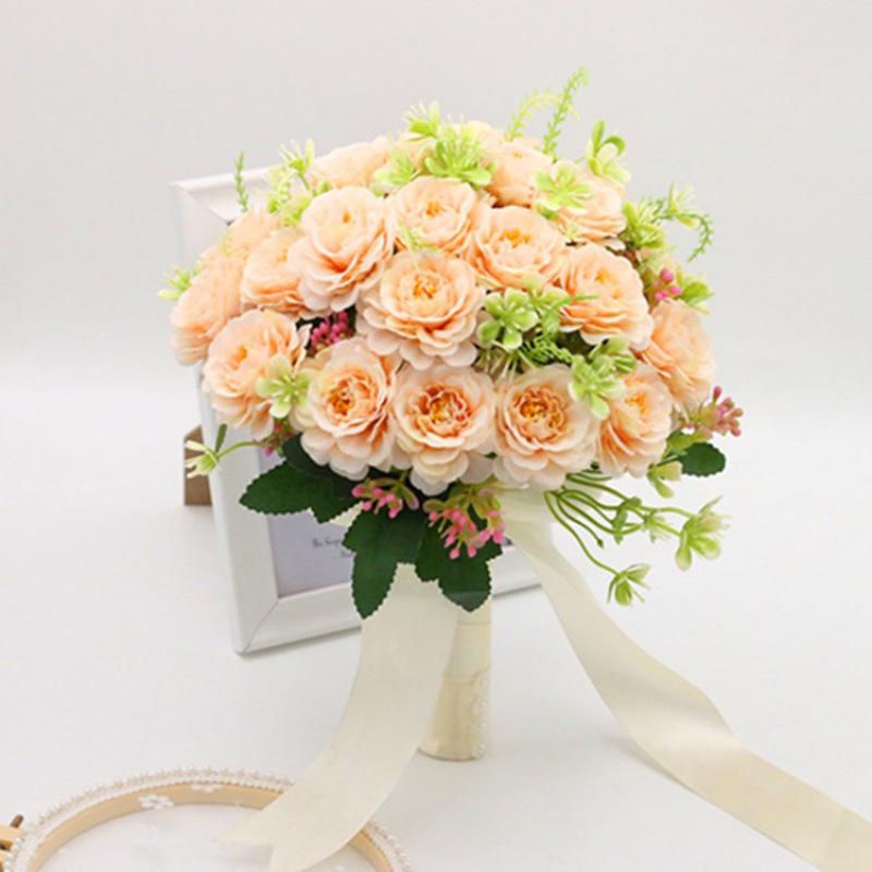 Korean Style Forest Hand Bouquet for Bridal Photography