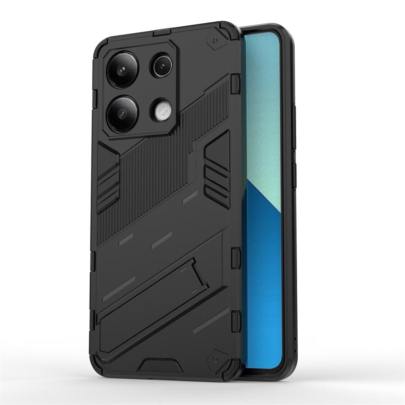 For Xiaomi Redmi Note 13 4G Cover Case Redmi Note 13 4G Capas PC Bumper Kickstand Shockproof Holder Cover Redmi Note 13 Pro Plus
