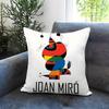Classic Painter Joan Miro Cushion Cover Comfortable Reversible Pillow Cover Ideal for Car Sofa Bedroom  Beyond