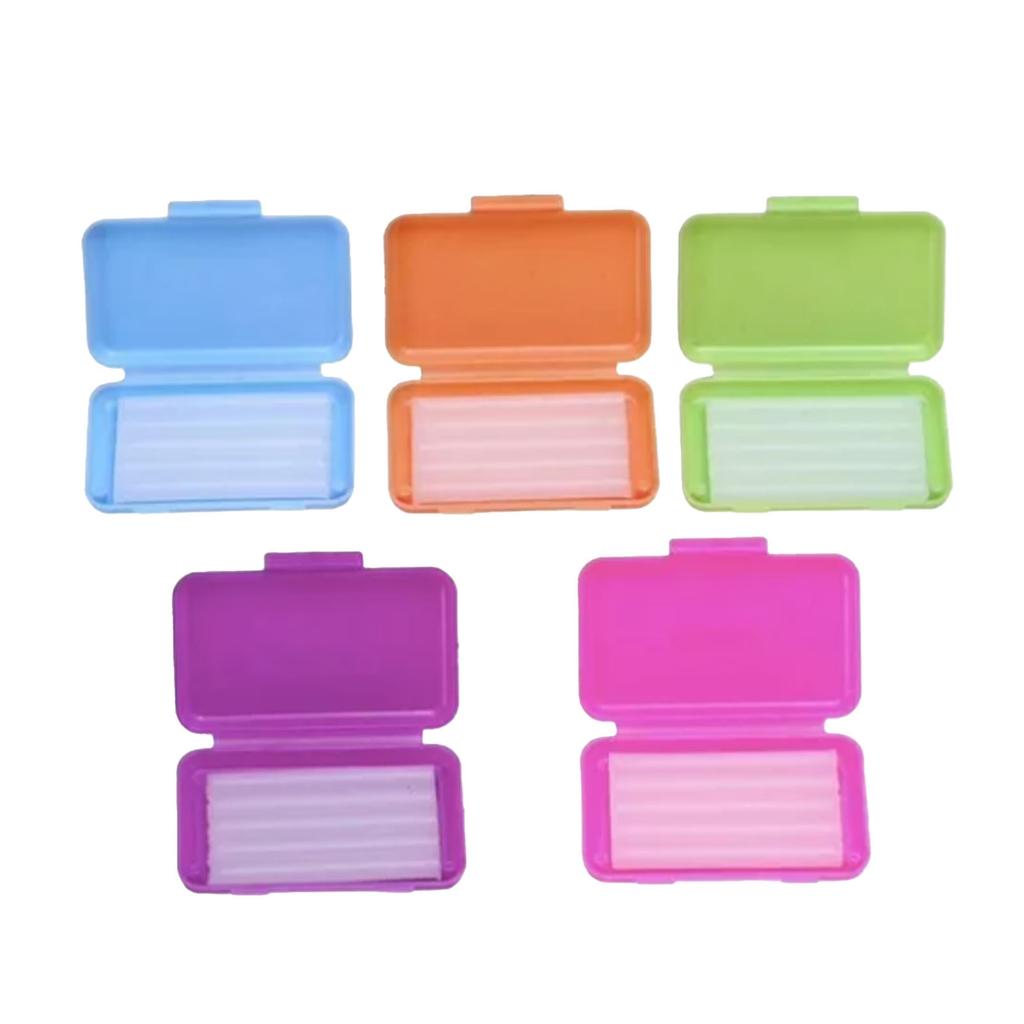20PCS Teeth Dental Wax Healthy Portable Comfortable Stimulation Relief Orthodontic Wax for Braces Aligners Wearer