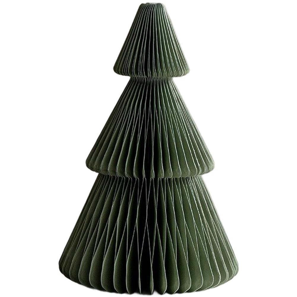 Holiday Scene Props Christmas Tree Decorations Holiday Scene Easy Assembly Lightweight Design Seasonal Display