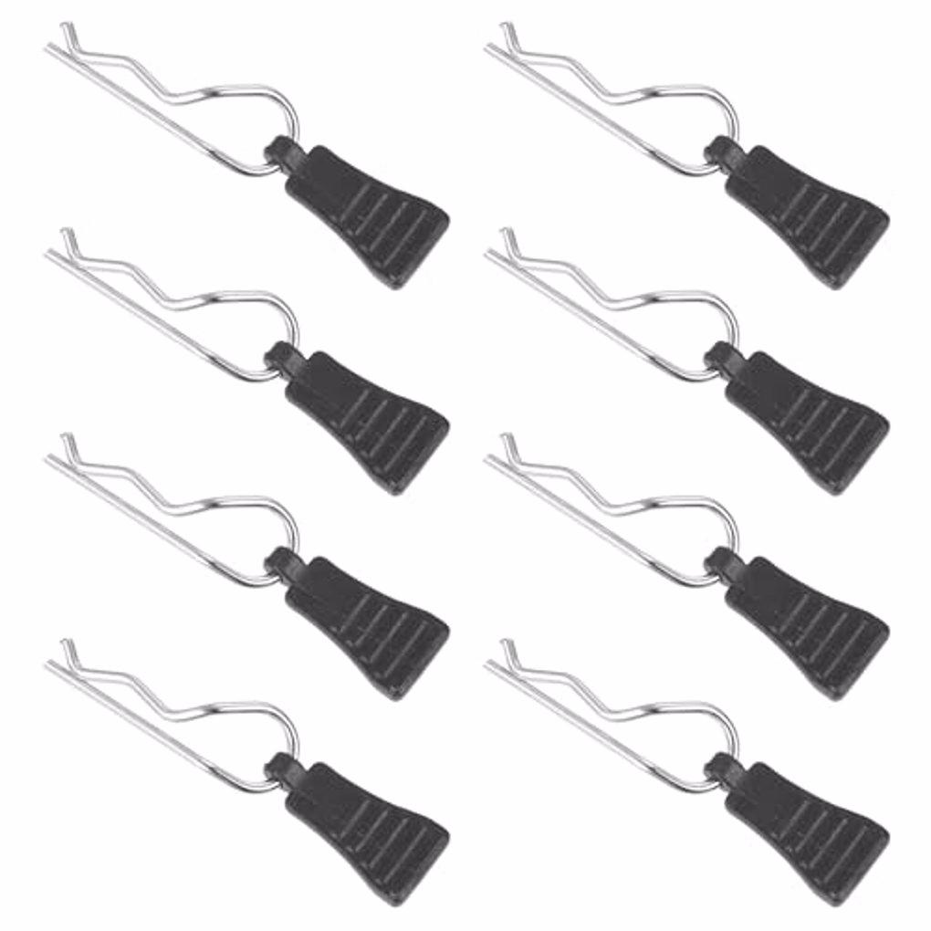 

8Pcs H165 Car Shell Pin for RC Car Shell Pin RC Car With Bent Springy R Pins Durable And Sturdy Compact And Lightweight