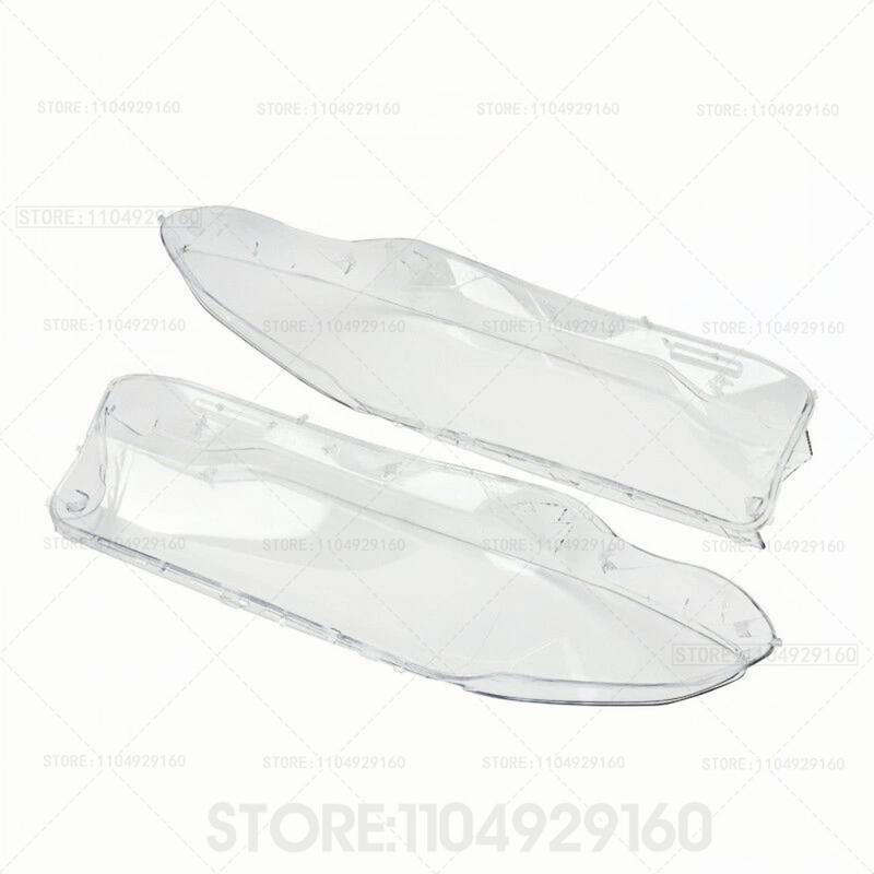 Car Glass HeadLamp Lens Caps Lampshade Shell For BMW 5 Series G30 G38 2018 2019 2020 Headlight Cover Automobiles Accessories