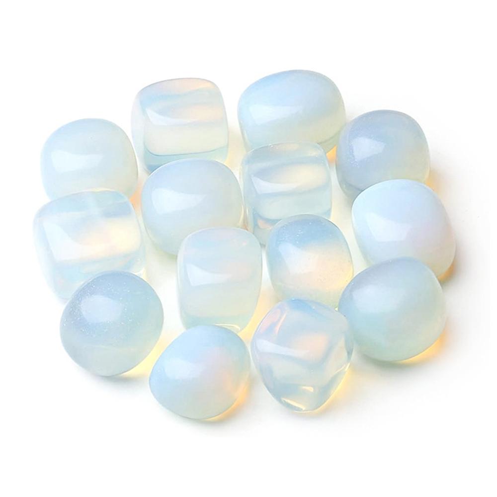 Natural Crystal Rolling Stone 2-3Cm Gravel Tumbled Stone Healing Crystal Topaz Polished Rolling Stone Aquarium Flowerpot Decorte