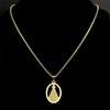 Our Lady Of Aparecida Brazil Necklace for Men Women Stainless Steel Gold Color Virgin Mary Bless Chain Jewelry Colar Masculino