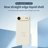 For iPhone 17 Air Case White Love Pattern Printing Straight Edge TPU Phone Back Cover