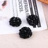 3Pcs 3cm/4.3cm High Quality Fashion Bead Button Pearl Crystal Decoration Buckle Corsage Accessories Apparel Coat Button