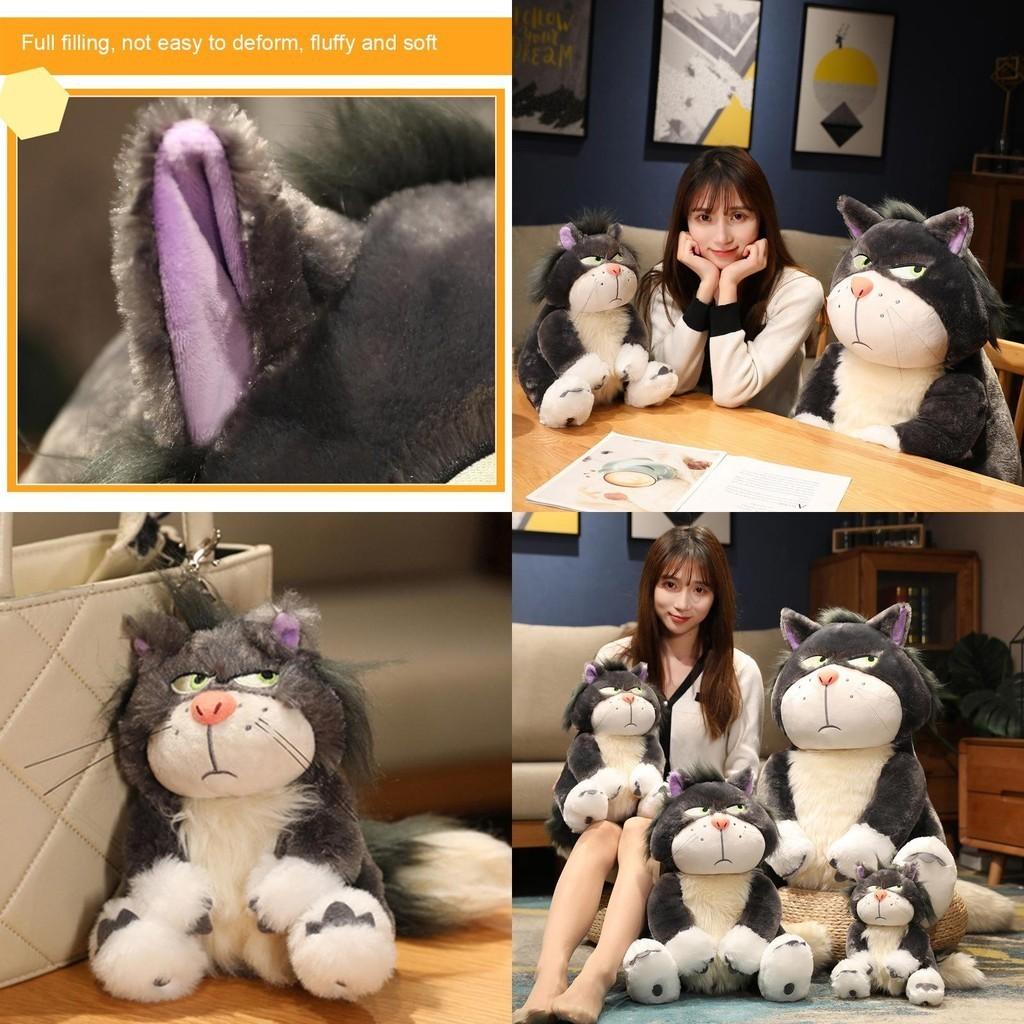 Bad Cat Plush Toy Soft Stuffed Doll Gift Perfect For Kids And Adults