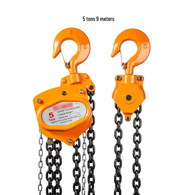 

Pulian 5-Ton 9m Manual Chain Hoist