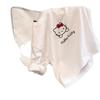 Children's 100% Cotton Long Sleeve Cartoon T-shirt - Boys & Girls Lightweight Base Layer, Trendy White Top