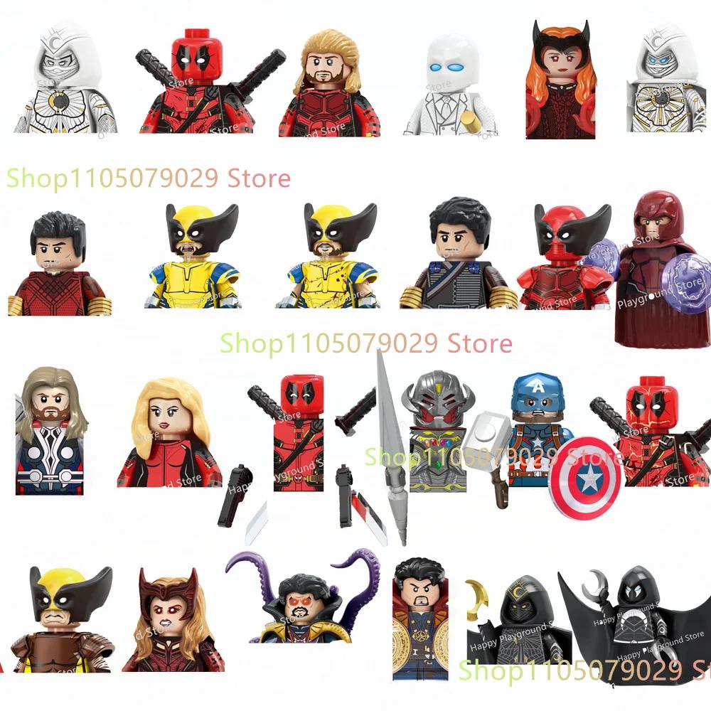 New Anime Super Cartoon TV Movies Heroes Bricks Toy Building Blocks for Kids Collect Toys Model Birthday Gifts