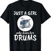 DRUMMER T-SHIRT Drum Tee Musician Band T-Shirt