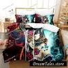Game BLOODSTAINED RITUAL OF THE NIGHT Bedding Set Boys Girls Twin Queen Size Duvet Cover Pillowcase Bed Kids Adult Home Textile3