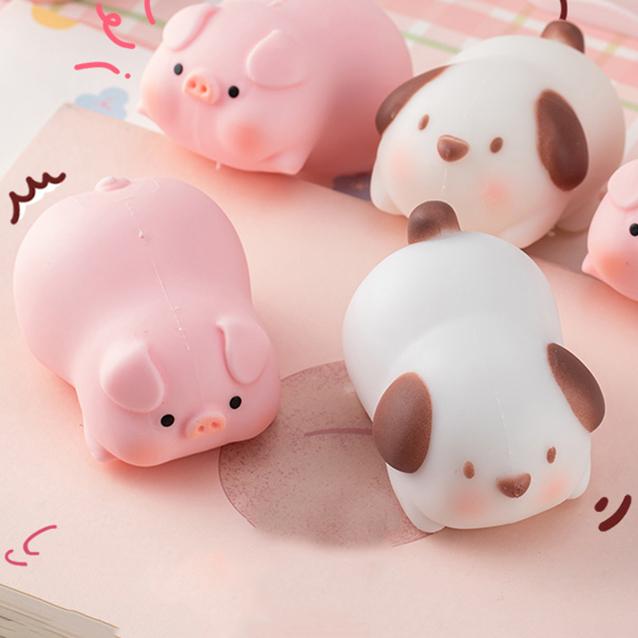 Funny Hedgehog Stress Ball Anti Stress Toys Pinch Anxiety Dough Ball Vent Toys Animals Stress Relief Fidget Toys For Kids Adult