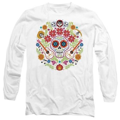 Coco Unisex Adult Day Of The Dead Ernesto Miguel Hector Patch T-Shirt
