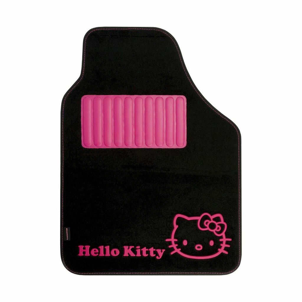 Hello Kitty Car Mat Set Black Pink (4 Pcs)