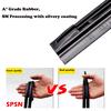 2Pcs Rubber Refills For Front Windshield Hybrid Wiper Blade 14" 16" 18" 20" 22" 24" 26" Car Accessories Soft Replacement