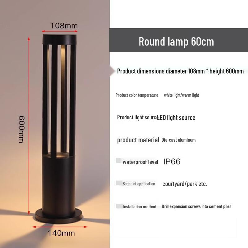 NuFeng Low Voltage Garden Lawn Light