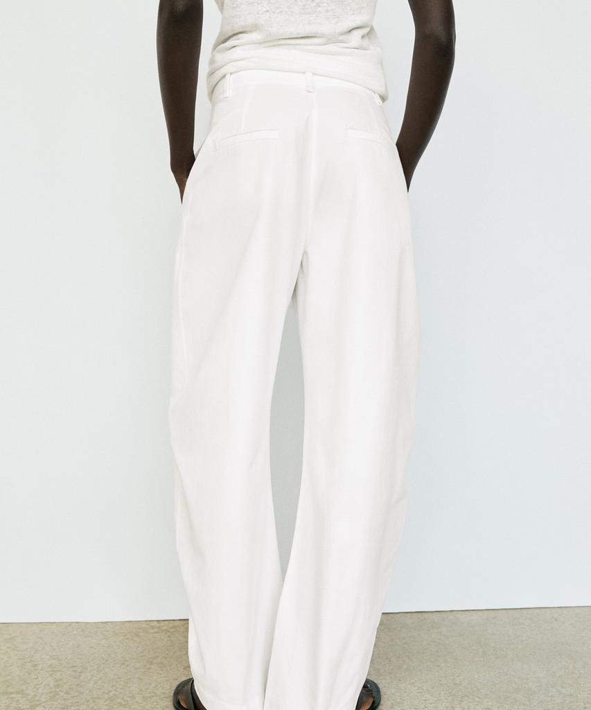 Masimodutti Fluid Barrel Fit Cord Pants
