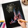 30 Sheets Black Cardstock 8.5 X 11 Card Stock 92lb 250gsm Thick Cover Stock Heavyweight Printer Paper for Invitations Scrapbook