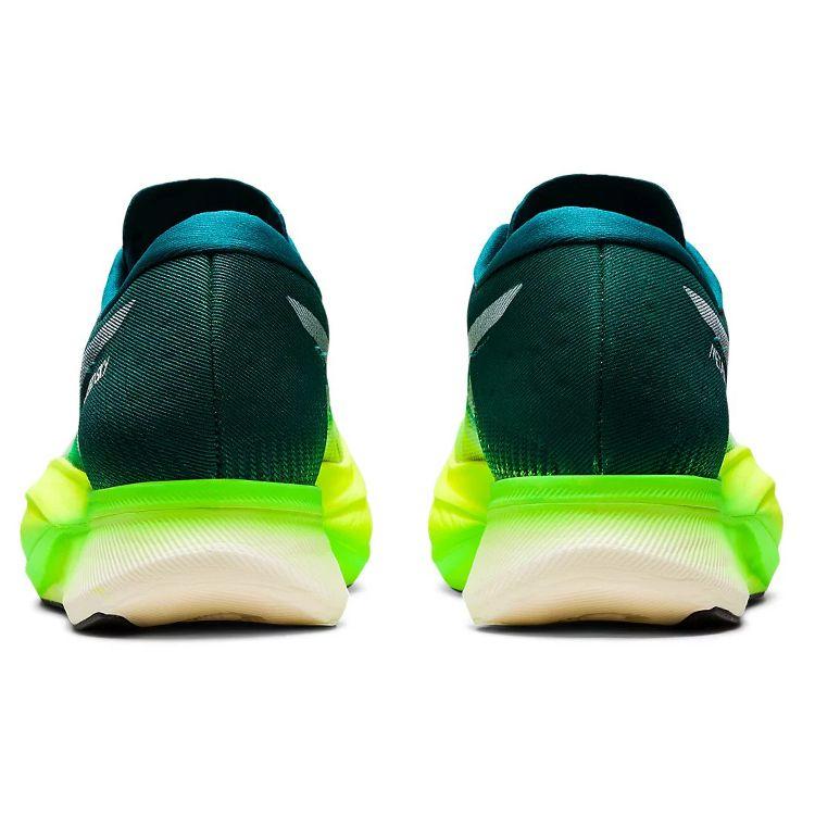 Asics Metaspeed Sky+ Velvet Pine Amarelo Segurança Tênis Unissex Azul 1013A115-300