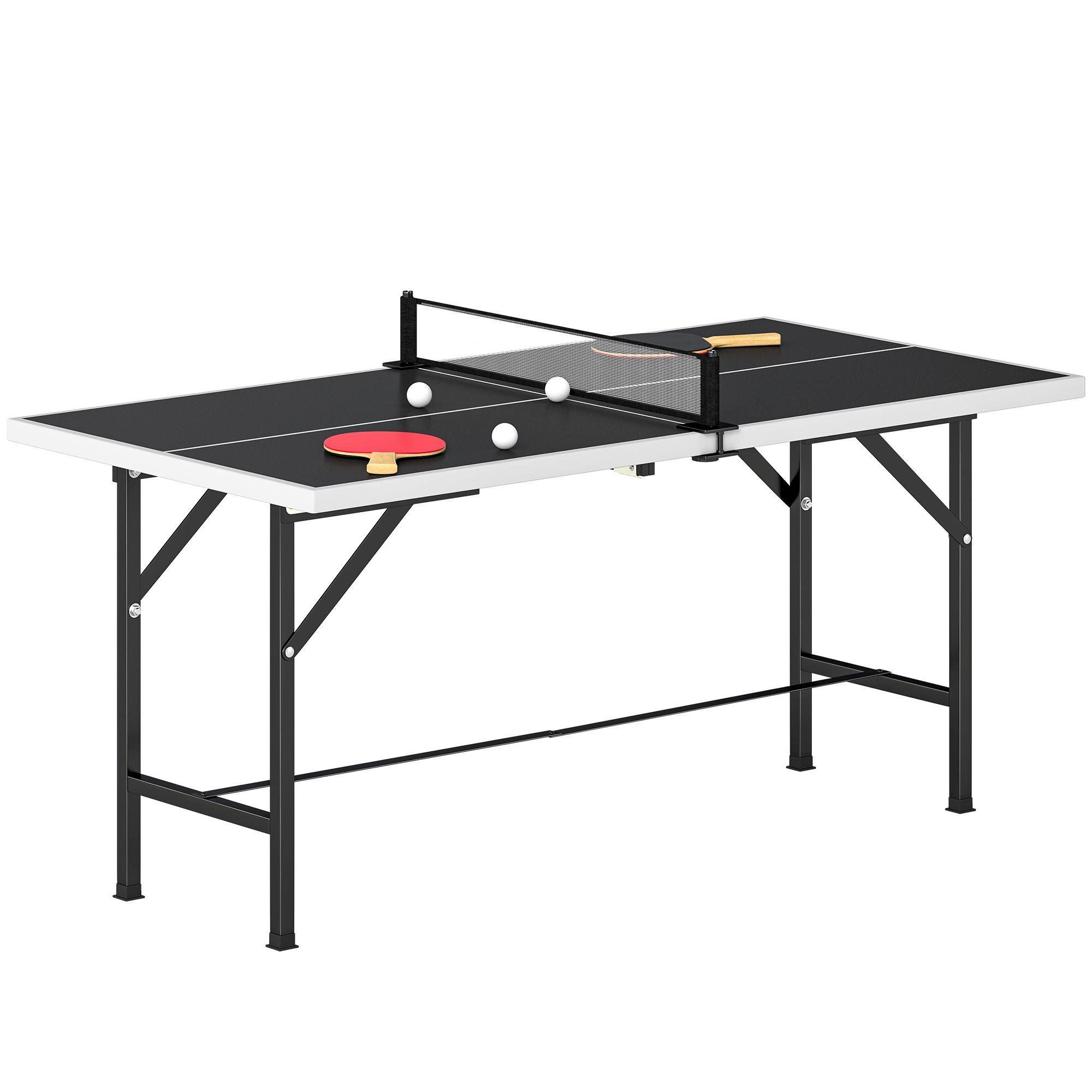 5ft Mid-Size Table Tennis Table, Ping