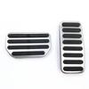 Stainless Car Accelerator Oil Pedal Brake Pedal Clucth Pedal Cover for Suzuki Vitara SX4 S-Cross Scross 2015 2016 2017 2018