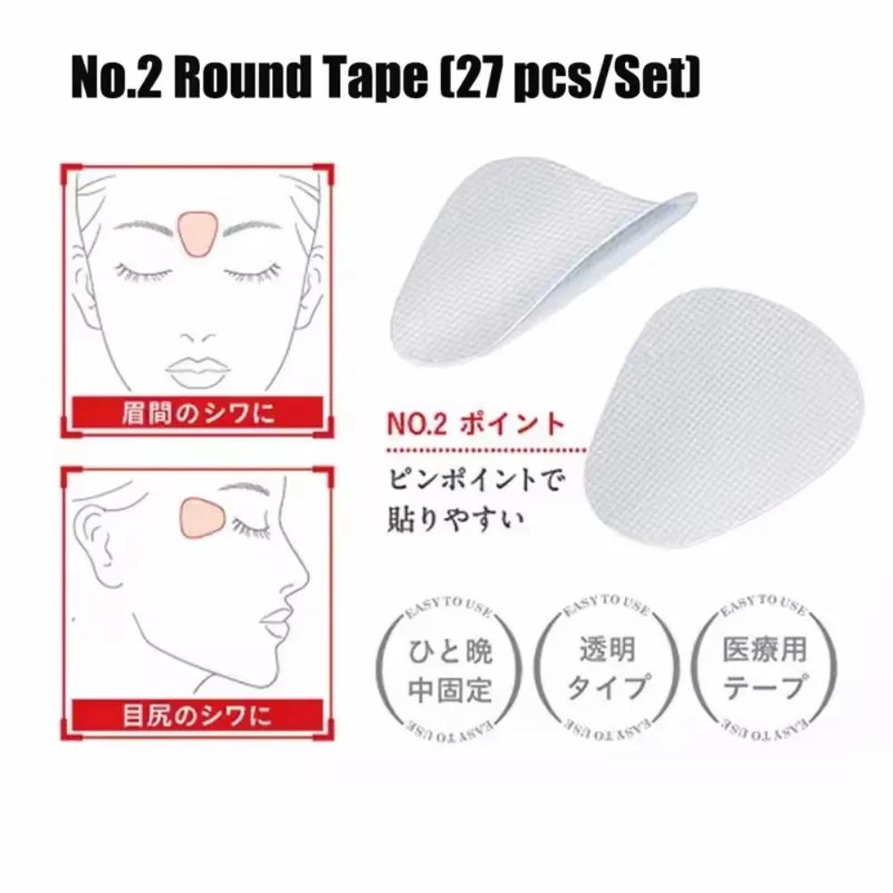 Thin Facial Line Stickers Anti-Wrinkle Patches for Sagging Skin Lift Up Tape for Frown & Smile Lines Forehead